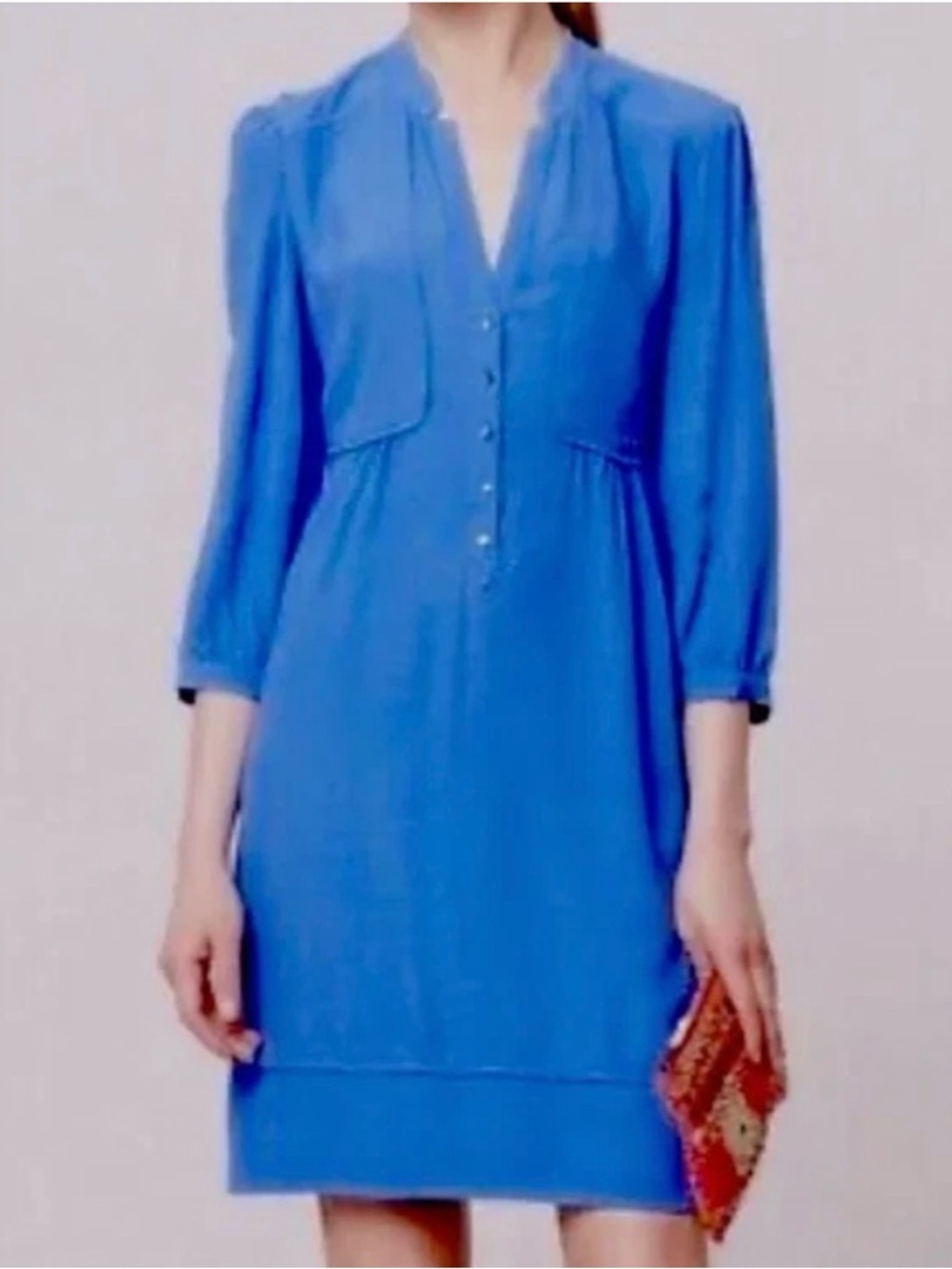 Anthropologie Maeve Taryn‎ Crepe Shift Dress - Size 2